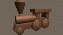 Sketchbook 5 - [Wooden Toy Train]