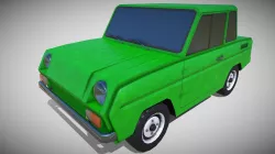 Smz Szd(invalidka)Low-poly