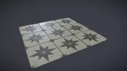 Star Tile Floor