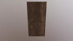 Static Wood Door