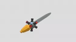 Sword Drone For Sketch Fab