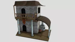 Tentative de forge médiéval