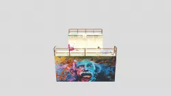 Textured Halfpipe Model