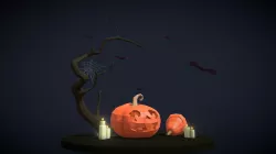 The spirit of the Halloween