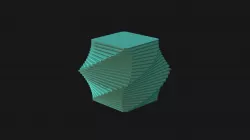 Twisted Platonic Cube