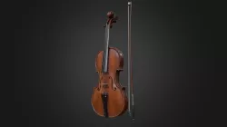 Violin and bow