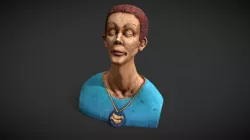 Woman With Amulet