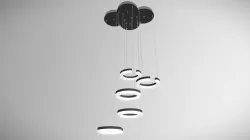 7634x7 Unitario Lightstar Pendant lamp
