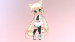 Anime Chibi Girl : Aisha by Seraphim