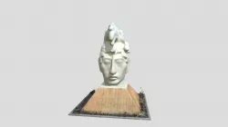 Cabeza Maya, Rey Pakal.