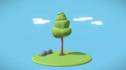 Cartoon tree