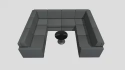 Couch - Low Poly