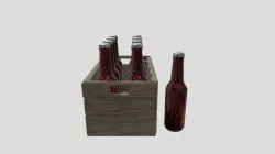 Crate And Bottles