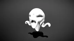 Four-Face Ghost - Day 22 #3DInktober2019-Ghost