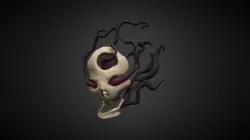 Ghostly Skull