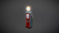 Gulf Gas Pump