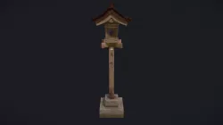 Japanese Votive Lantern - Aava Art Jam Challenge