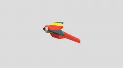 Low-poly Parrot