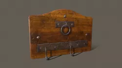 Medieval Wall Rack