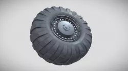 Military Rocket Launcher Tire