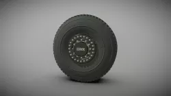 Military Tire Textured