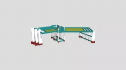 Portal Estrutural 3d