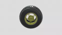 Racing Tire Textured