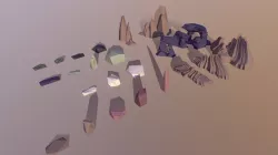 Rocks and Stones ( Low Poly )