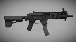 Saiga 9  SBR 9MM fixed fbx