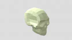 Skull Low Poly