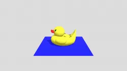 Squeaky toy model