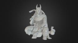 Tiefling Rogue 3D printable