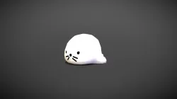 Toon Characters 3d / Style LowPolyFlat / Seal