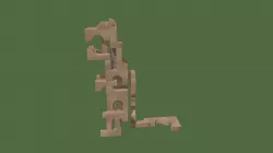 Unit block Dinosaur