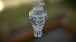 3D printed vase