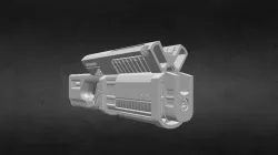 BFG 9000 movie-edition HiPoly