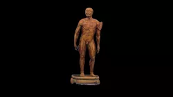 Cambridge UL Boxwood Medical Figurine c.AD1590