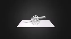 Cannon Low Poly