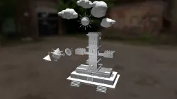 Castle Kube, Robot Conny, Zun & Klouds