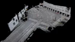 Crossing / Straßenkreuzung Unibrücke Innsbruck