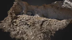 Muro en un abrigo