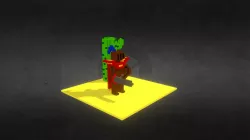 RuneScape - Attack Skill Cape (Retro)