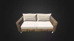 sofa palha