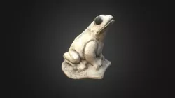 Statue Frog Scan