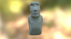 The re:3D Moai Man