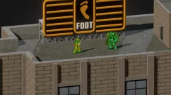 TMNT 3 Roof Diorama