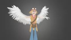 Winged