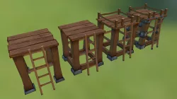 Wooden Archer Towers