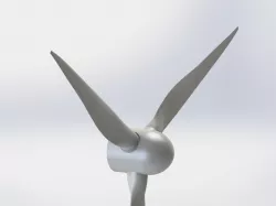 Aerogenerador / Wind turbine blade NACA 4412