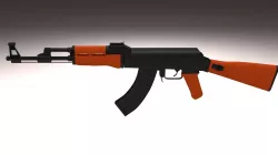 AK 47  3D model